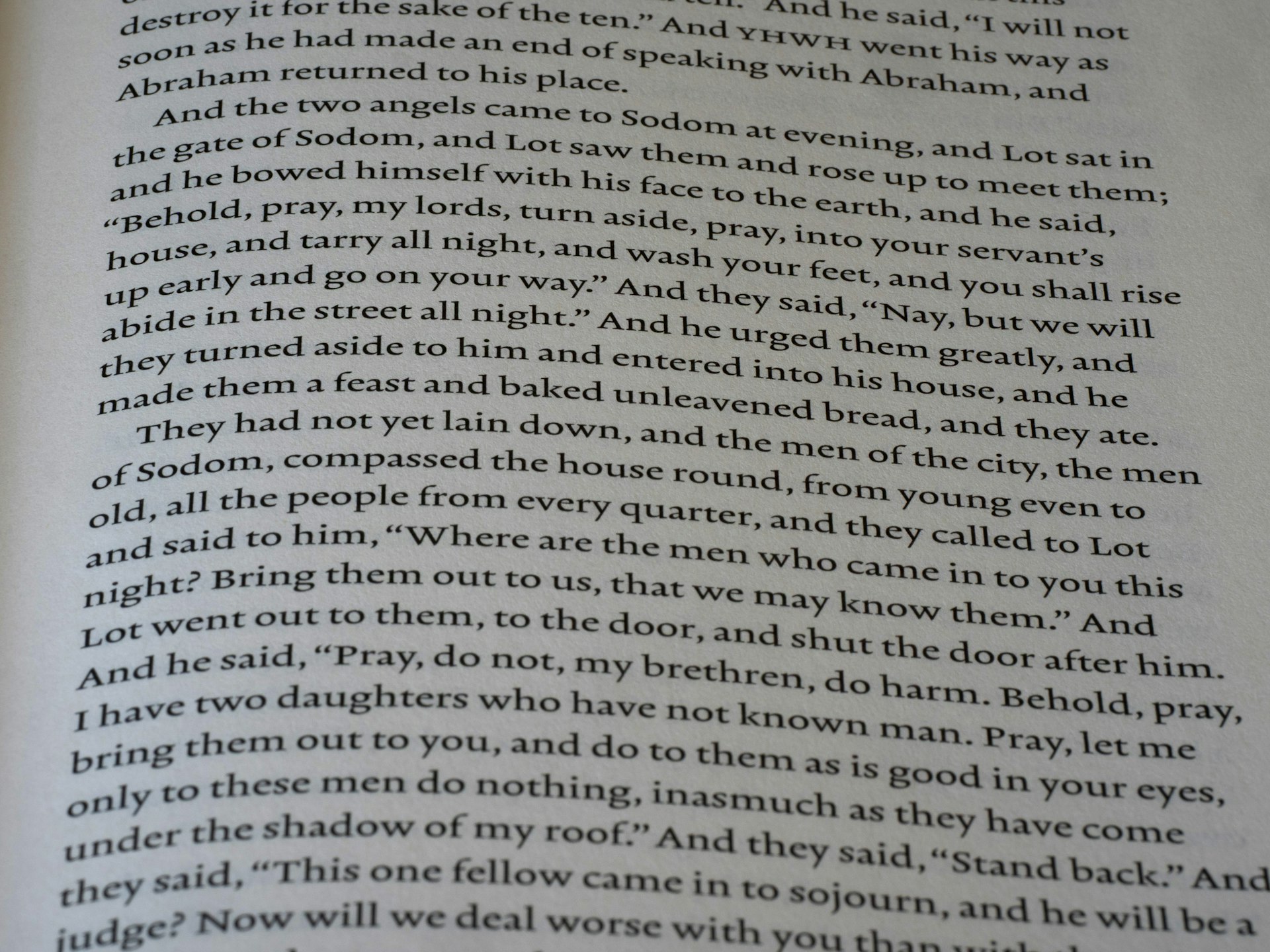 Text from a book with religious content.